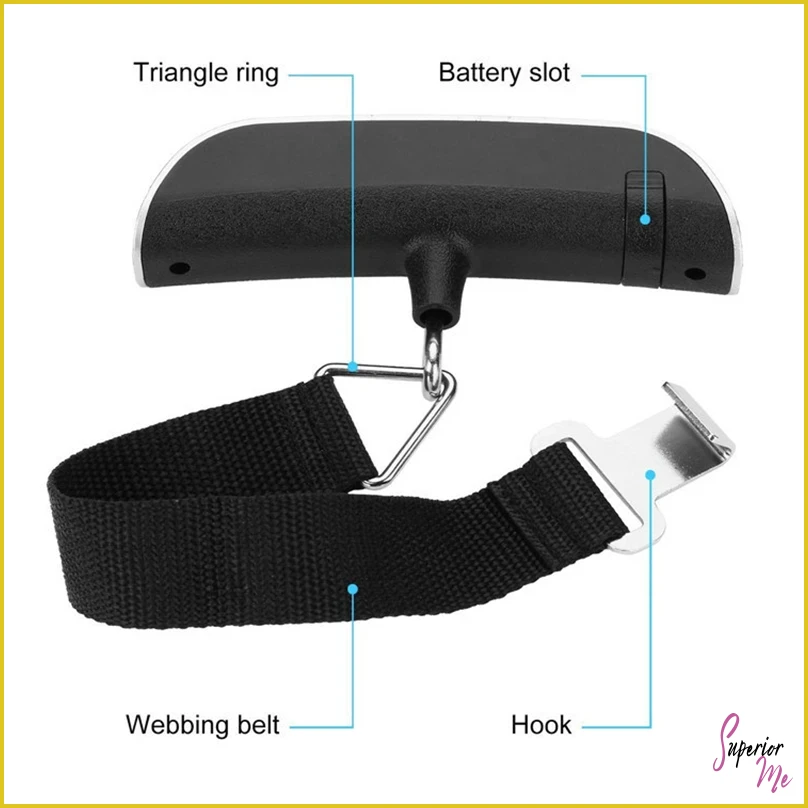 Portable Digital Luggage Scale for Travel Bags and Suitcases