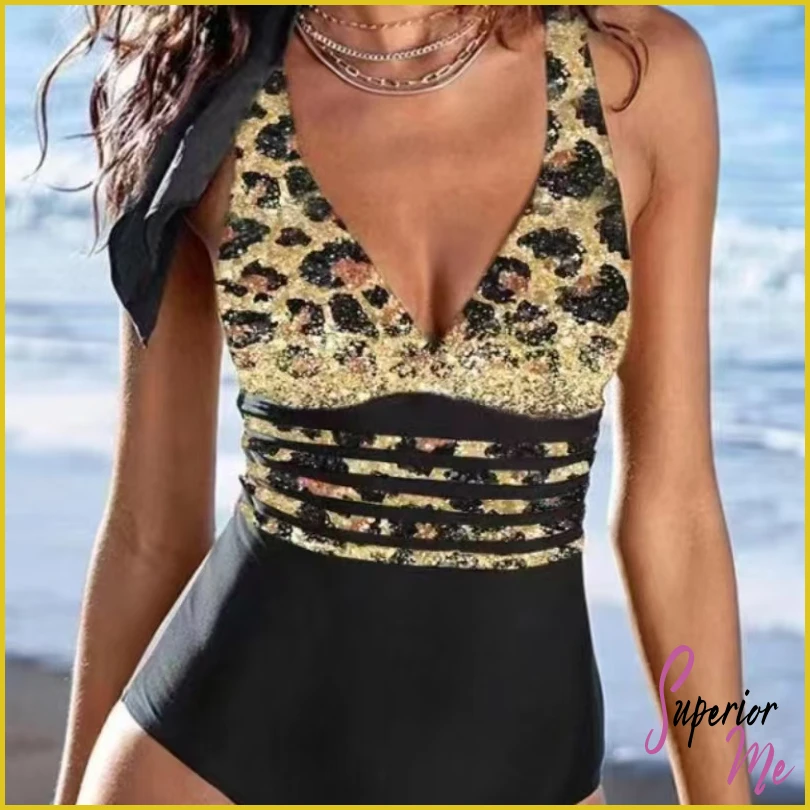 Sexy Cross-Back One Piece Swimsuit for Women – Push Up Monokini Bathing Suit