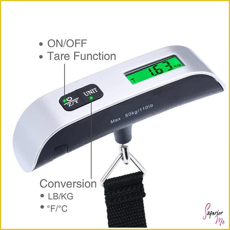 Portable Digital Luggage Scale for Travel Bags and Suitcases