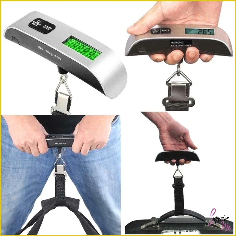 Portable Digital Luggage Scale for Travel Bags and Suitcases